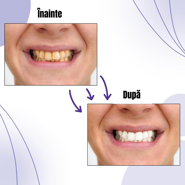 Spumă Violet Zâmbet Instant Strălucitor