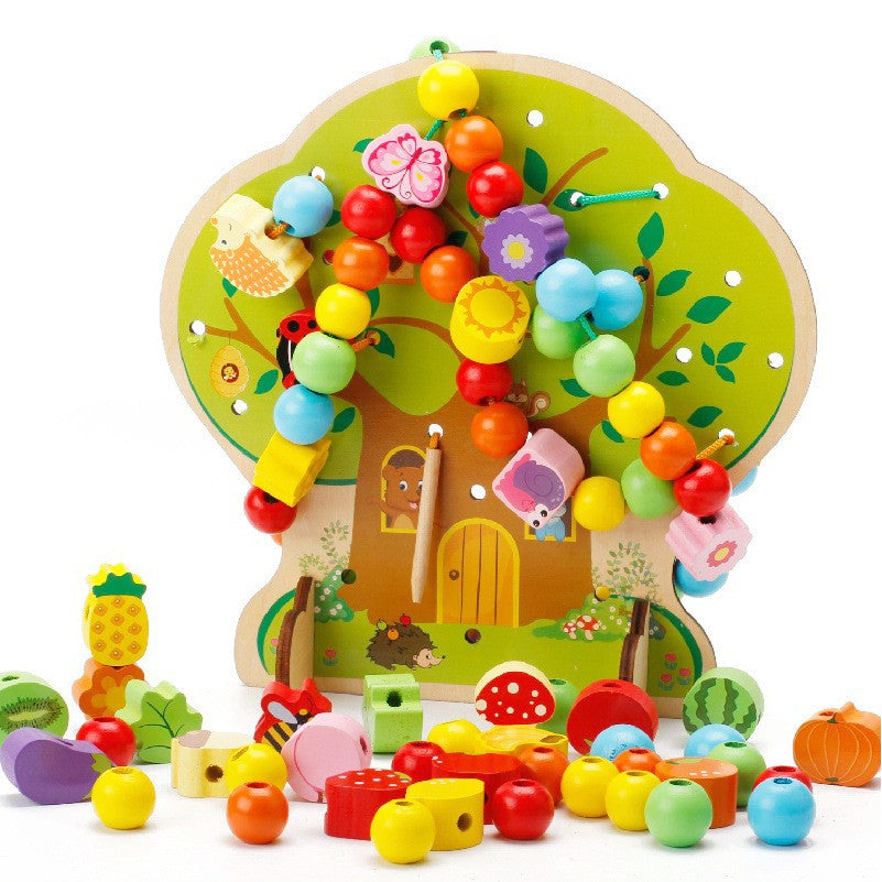 Set Educativ Pomul cu Fructe, 2 în 1
