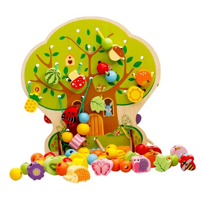 Set Educativ Pomul cu Fructe, 2 în 1