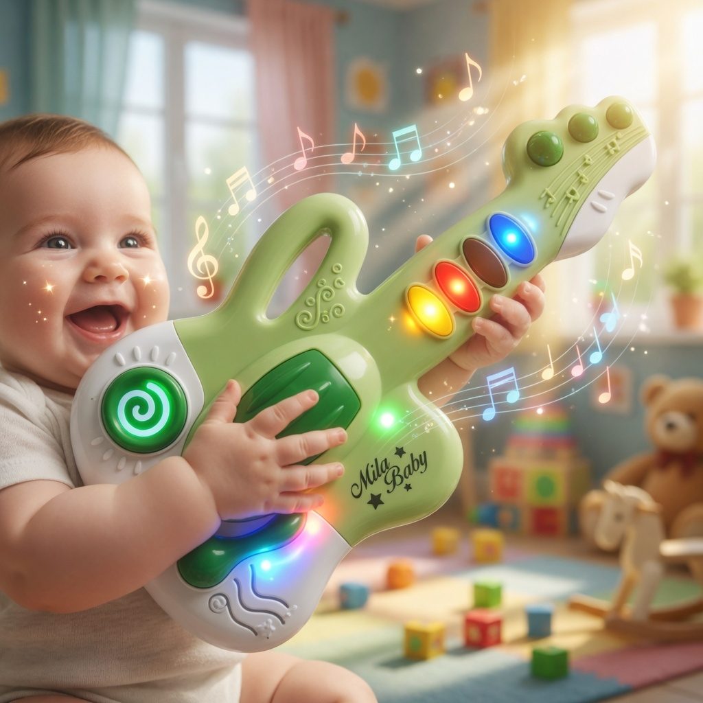 Chitară Muzicală Interactivă pentru Copii