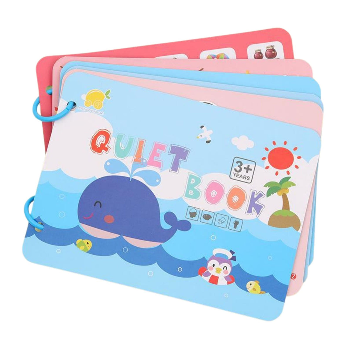 Cărticăcă Senzorială Educativă (Quiet Book)