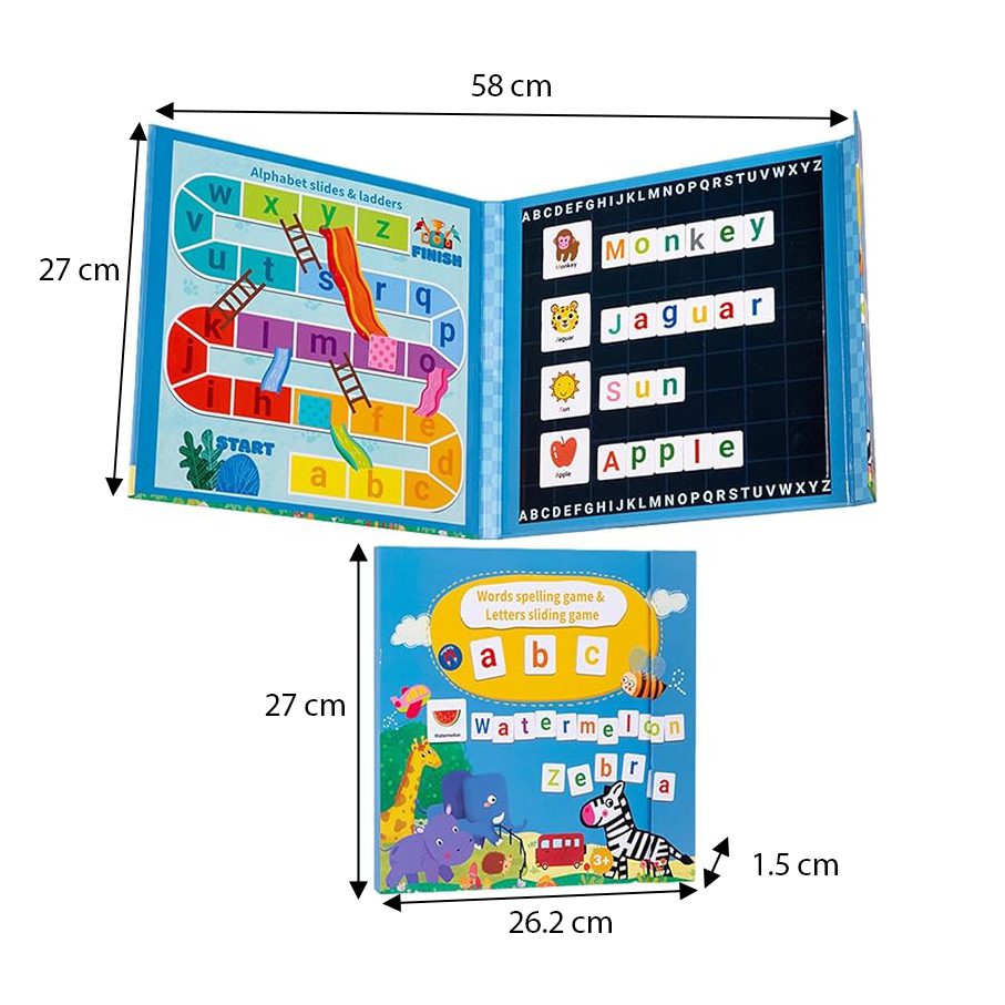 Tăblița Magnetică Educativă — Alfabet Englez
