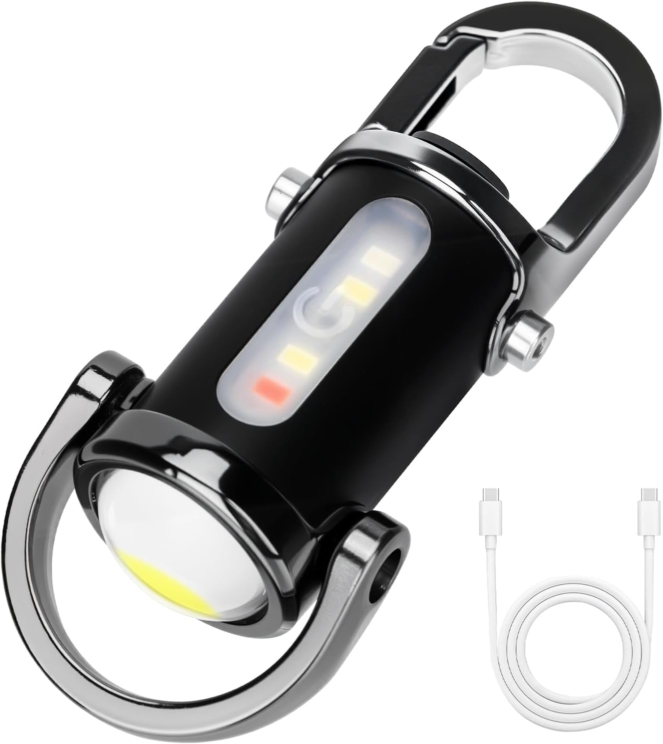 Lanternă Mini USB Portabilă