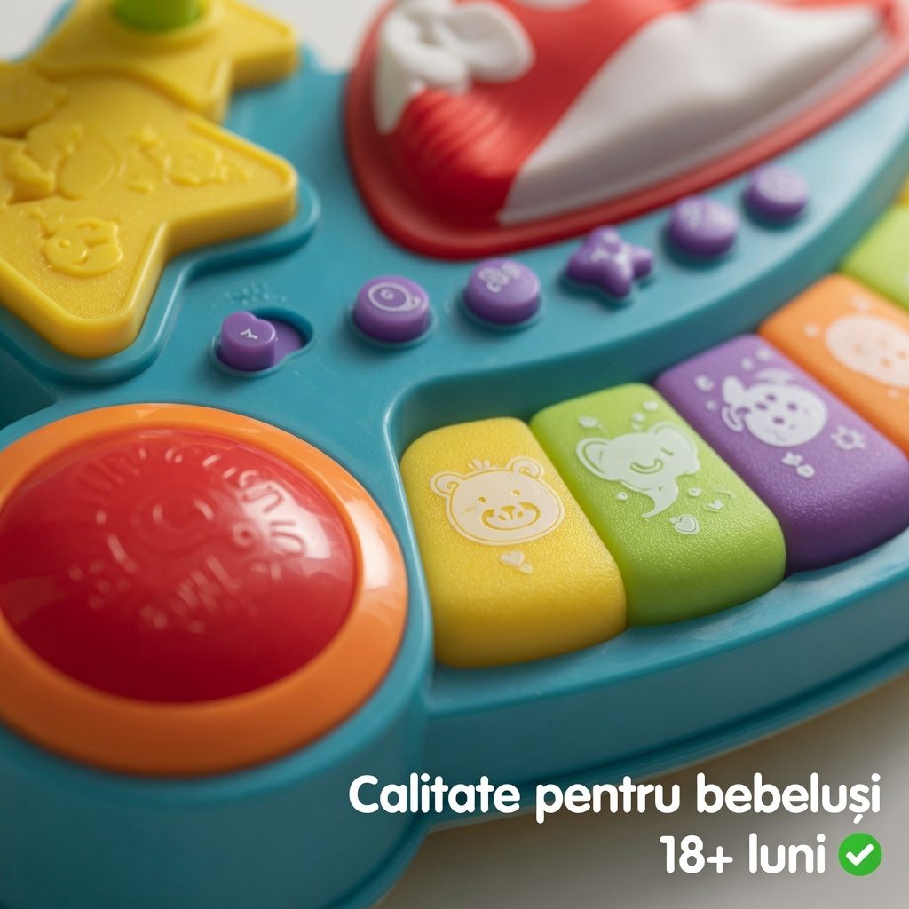 Pian Muzical Interactiv pentru Copii